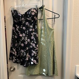 Mini Dress Bundle Floral and Itzy Ditzy Flowers Mini Dresses